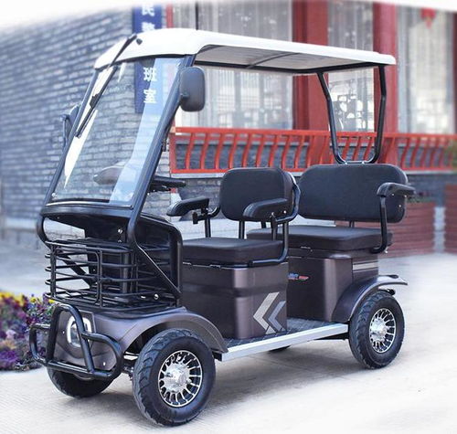 不要駕照,2款電動四輪車,自帶雨棚,寬敞舒適,適合老年人代步