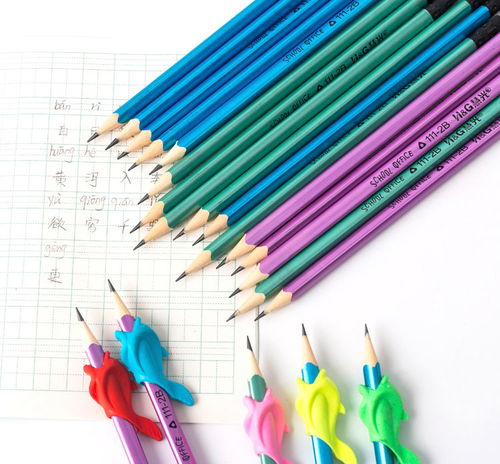 三角桿考試專用2B鉛筆套裝 小學生學習文具的首選，批發市場的新寵